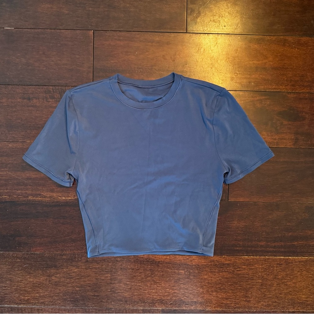 Wundermost Ultra Soft Nulu Crewneck Cropped Tshirt / XS